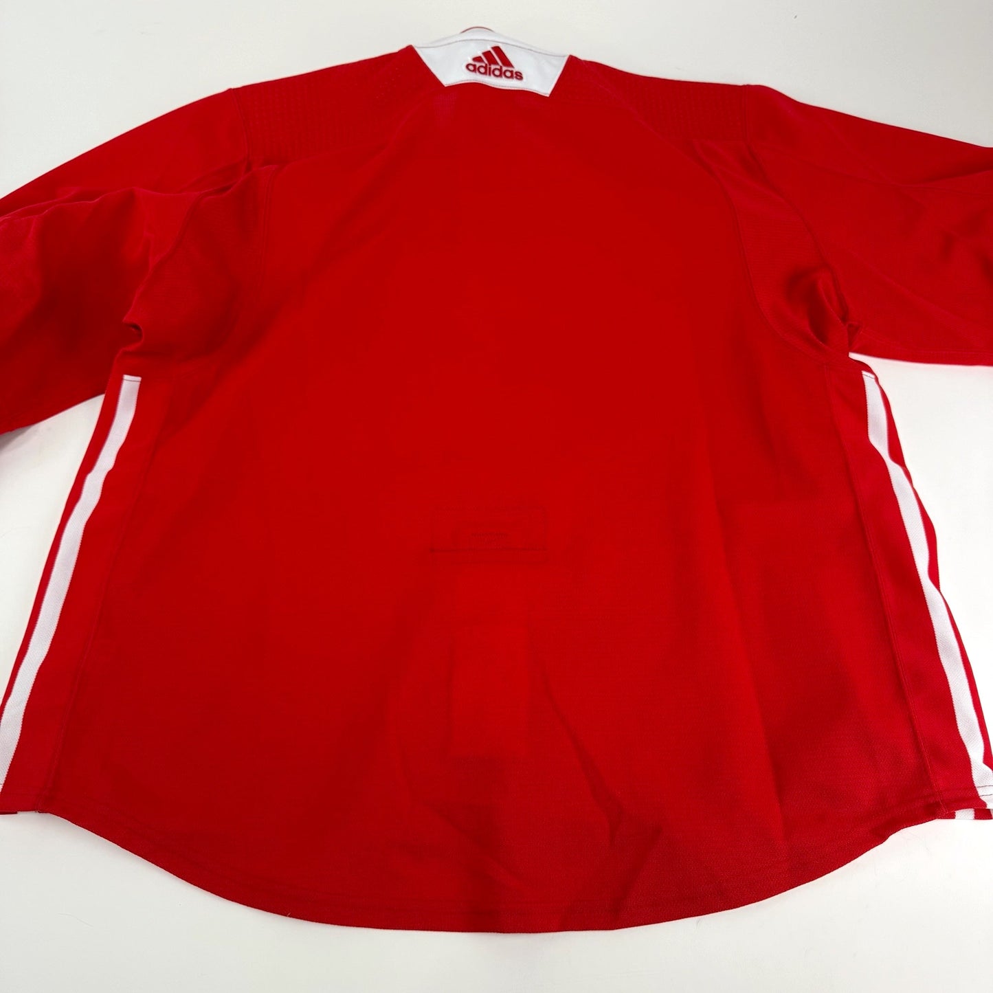 Brand New MIC Red Adidas Practice Jersey - Size 58 - Top Flight Hockey