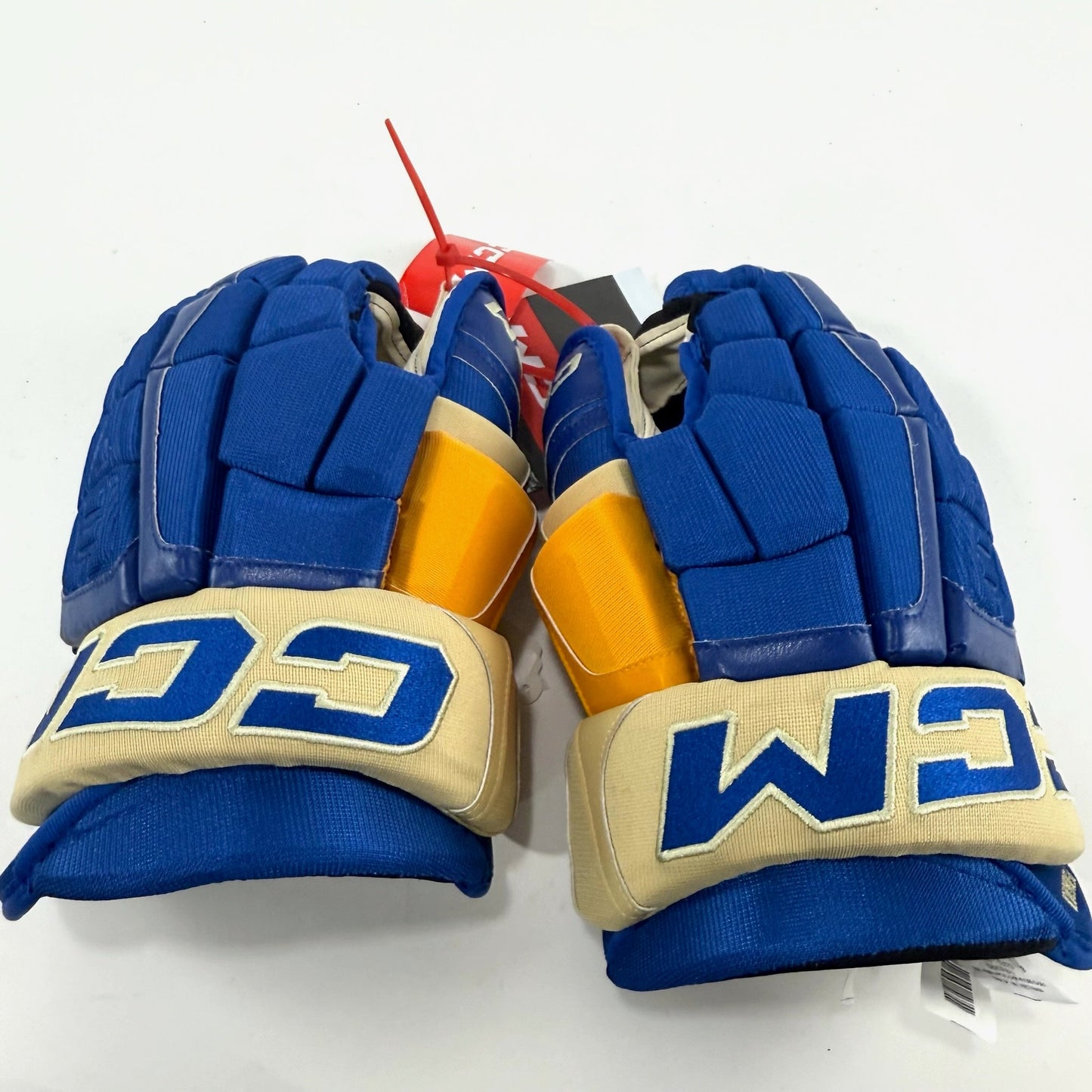New STL Blues Heritage CCM HGCL Pro Gloves | 14" | Perunovic | D124 - Top Flight Hockey