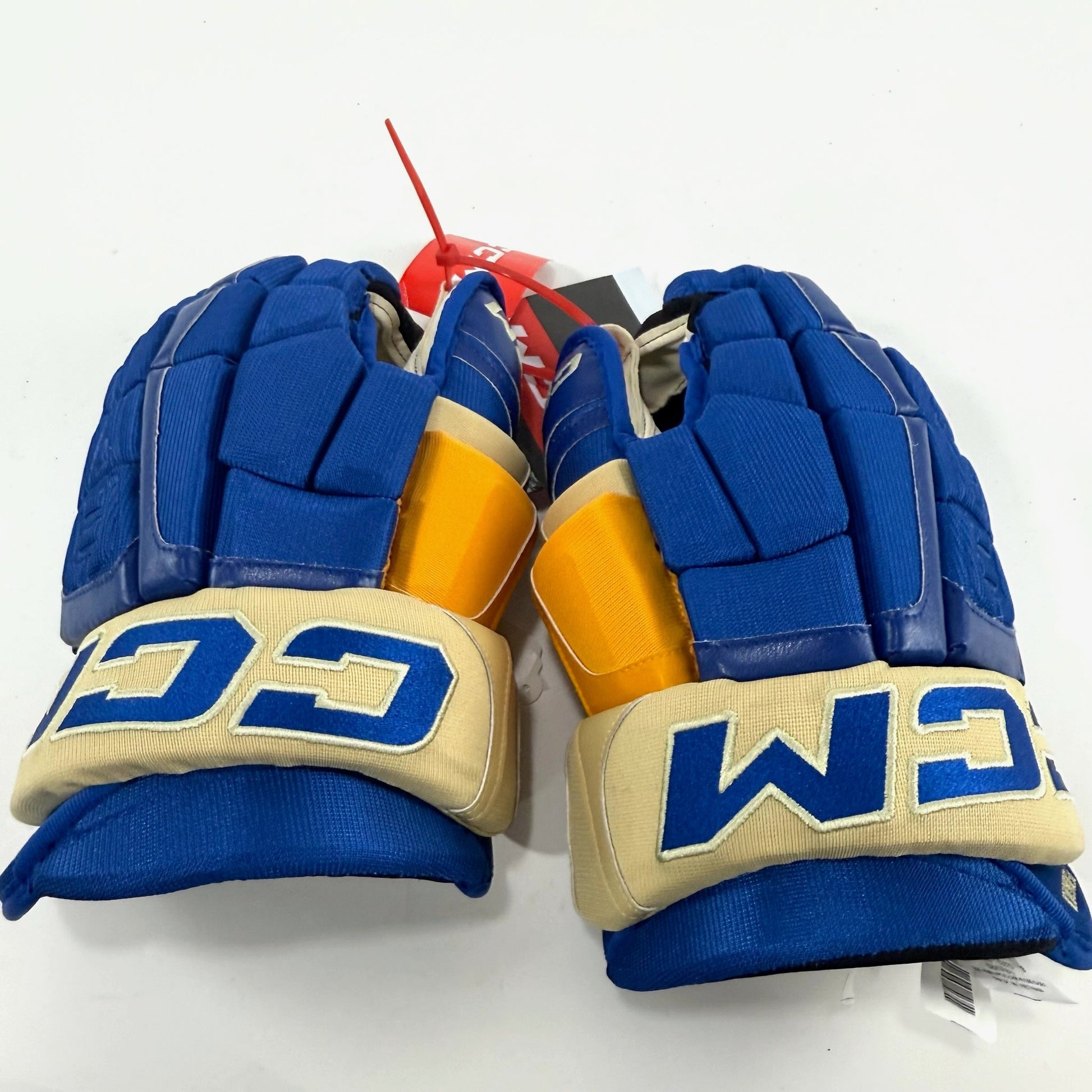 New STL Blues Heritage CCM HGCL Pro Gloves | 14" | Perunovic | D124 - Top Flight Hockey