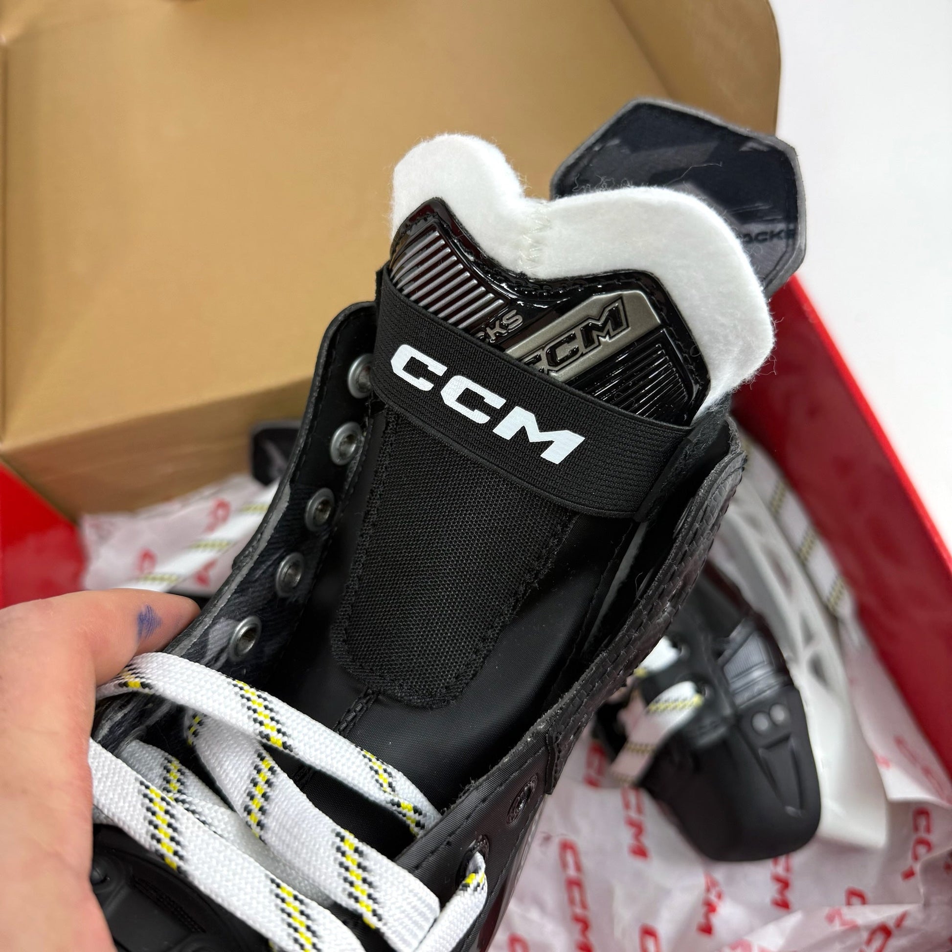 New CCM Tacks AS580 Skates | Junior 13-1 Regular | F498 - Top Flight Hockey