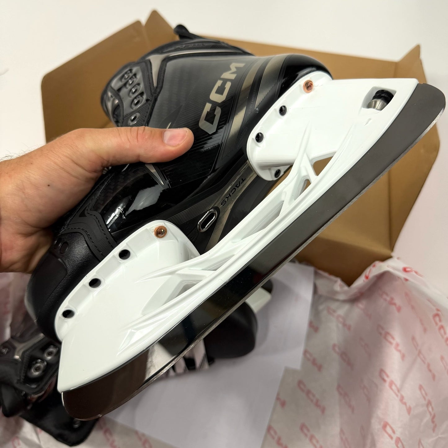 Brand New Retail CCM Tacks XF Pro Skates - Size 6.5 - Regular