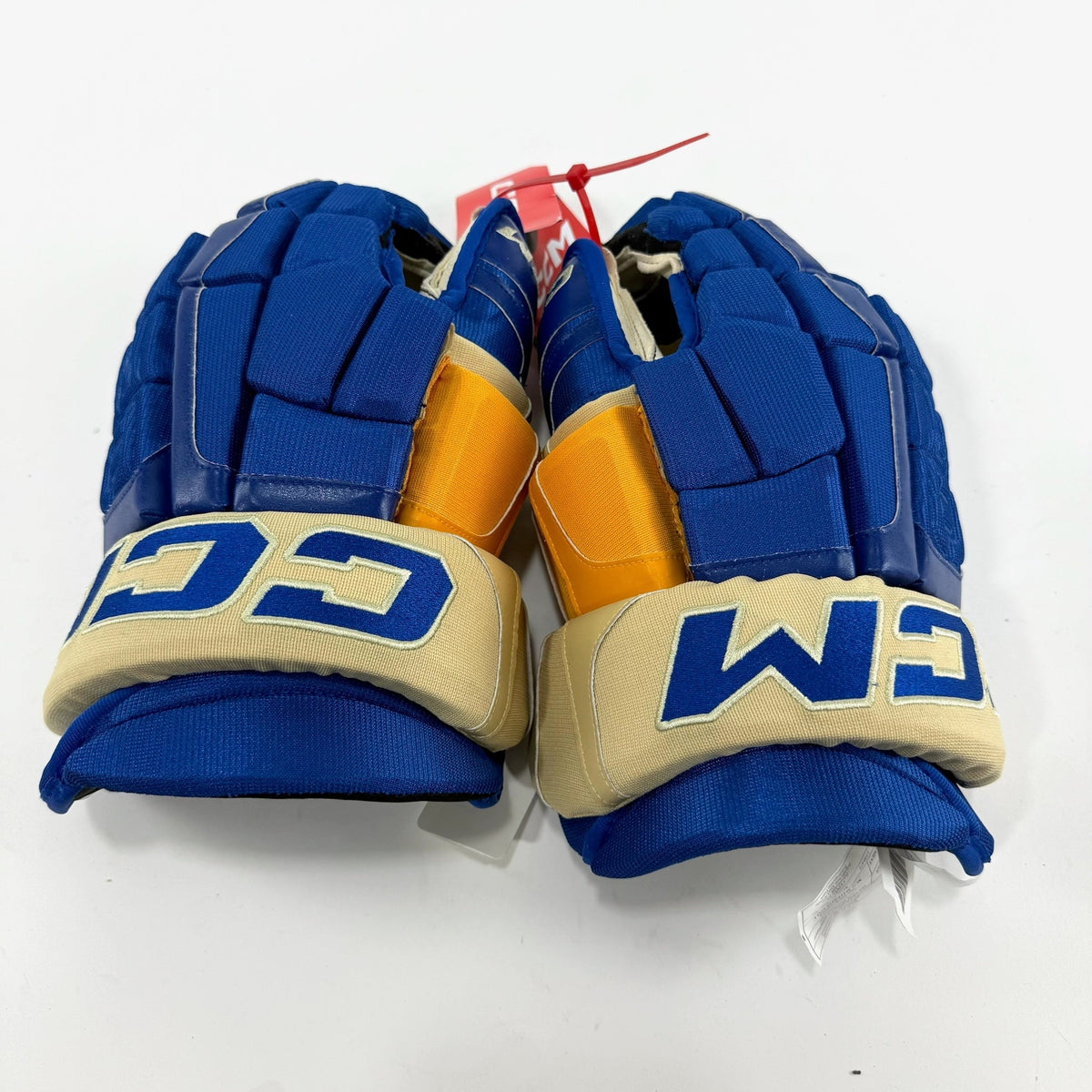 New STL Blues Heritage CCM HGCL Pro Gloves | 15" | Joshua | D122 - Top Flight Hockey