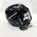 Used Black Mission M15 Helmet With Cage | Junior Small | J151 - Top Flight Hockey