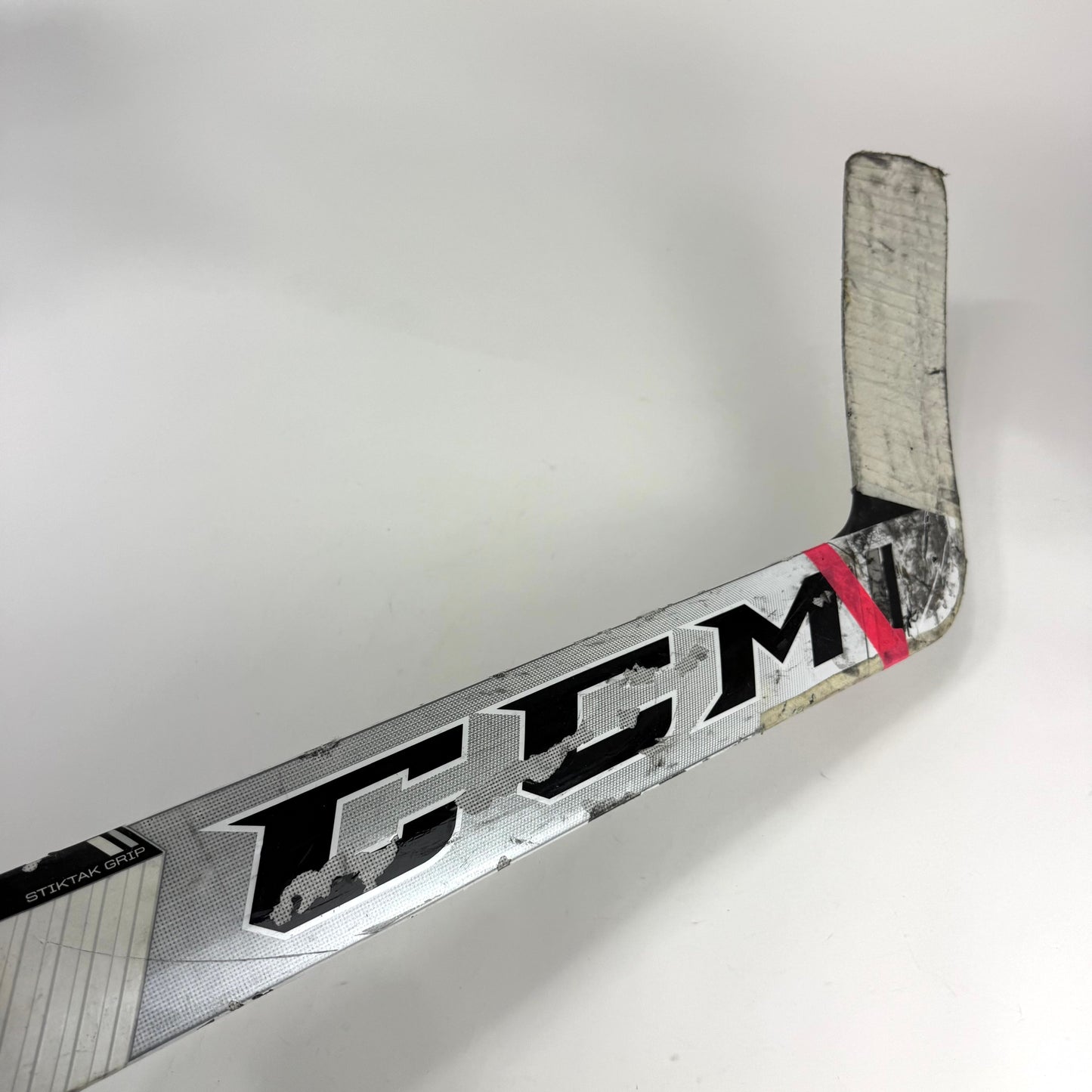 Repaired Regular CCM Goalie Stick | 24" Paddle Wedge Curve | E714