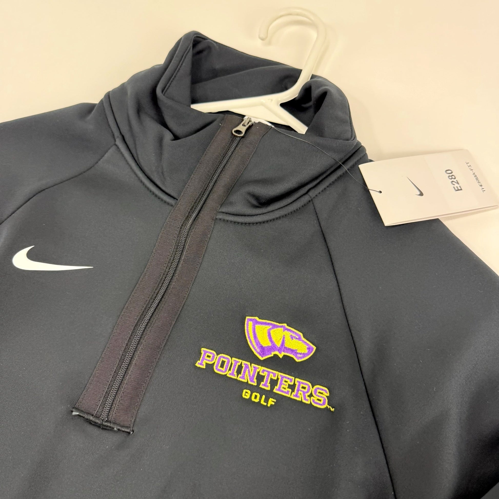 New Black Nike Womens USWP Pointers Quarter Zip | Womens Medium | E280 - Top Flight Hockey