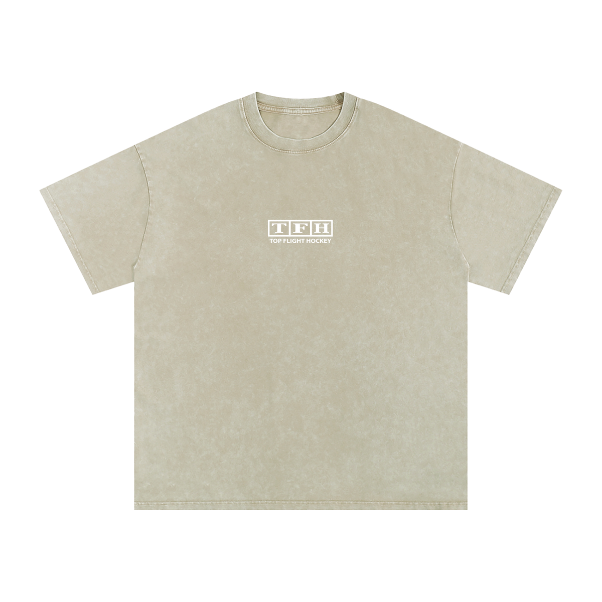 TFH Washed Oversized Tee | White Logo
