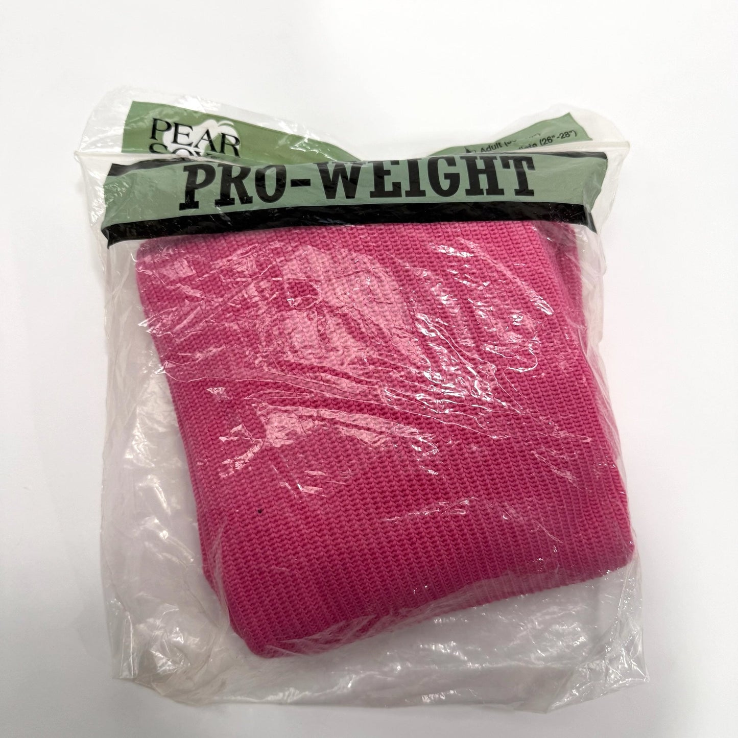 Brand New Pink Knit Hockey Socks - Senior Large