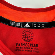 HEALEY #47 - Primegreen White Chicago Blackhawks Camp / Practice Jersey - Adidas MIC Size 58 - Top Flight Hockey