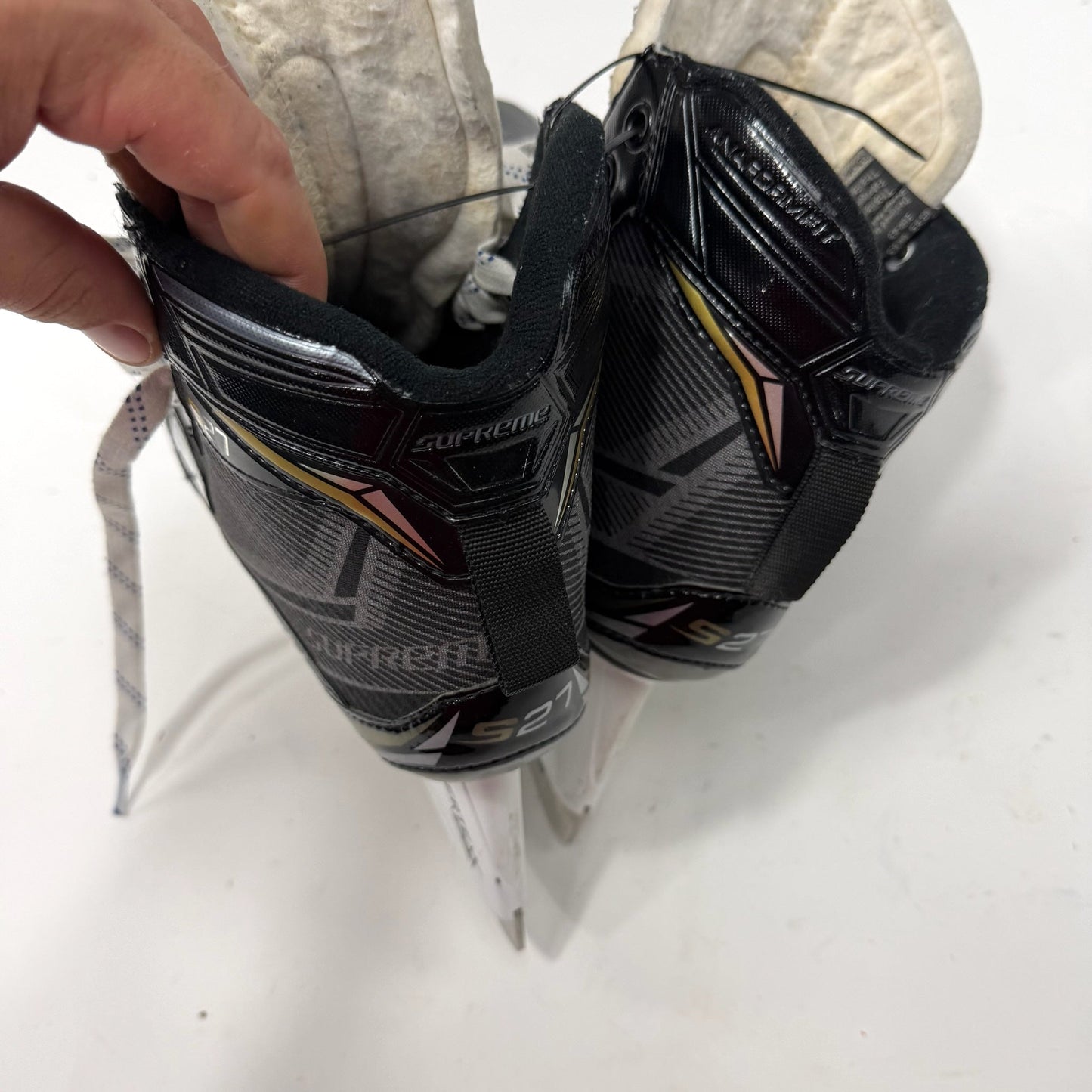 Used Bauer Supreme S27 Goalie Skates | Size 8 D | AB682