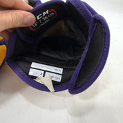 Used Yellow and Purple CCM 4 Roll Pro Gloves | 14" | E550 - Top Flight Hockey