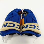 New STL Blues Heritage Classic CCM Jetspeed Pro Gloves | 14" | Alexandrov | D114 - Top Flight Hockey