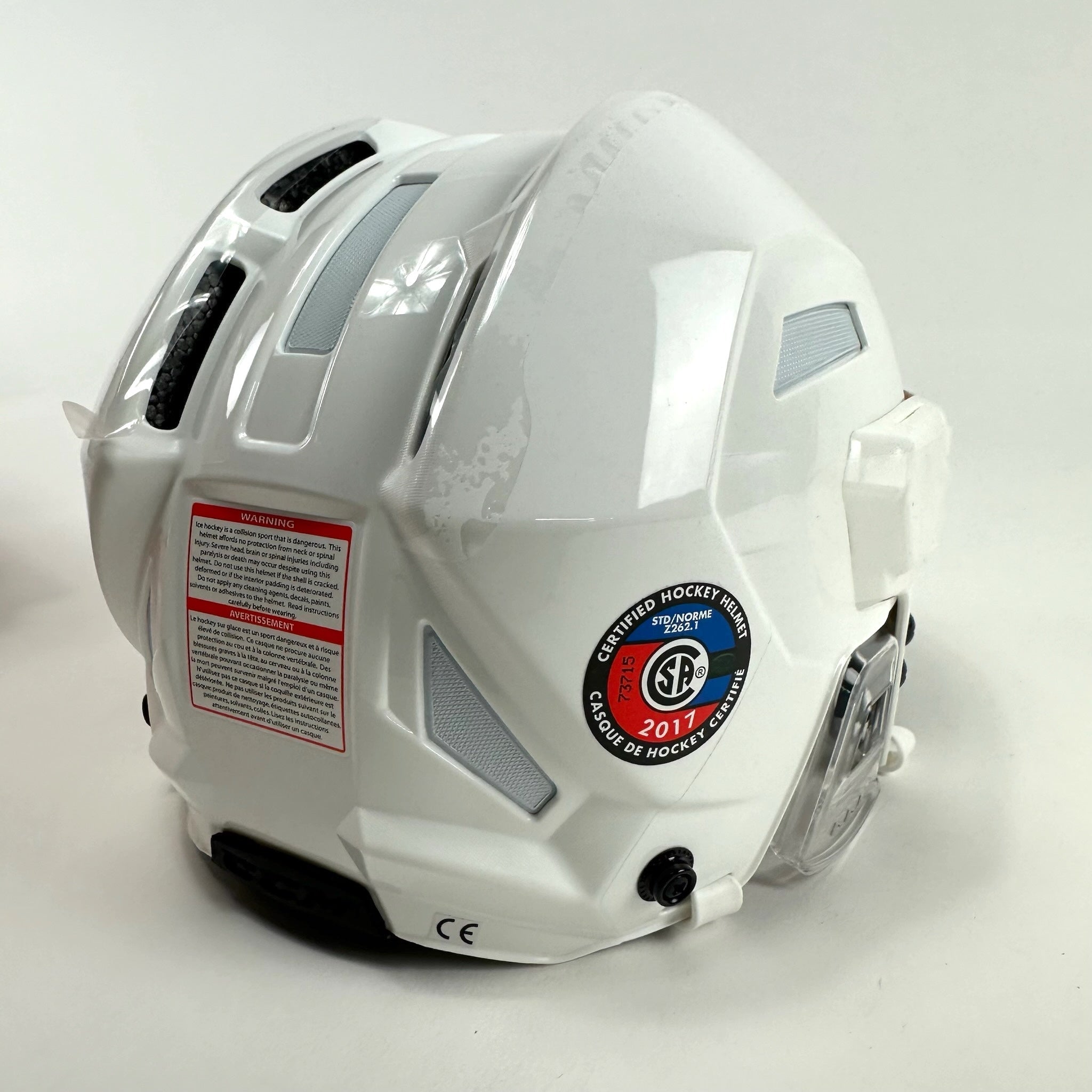 Brand New Large White CCM Fitlite 3DS Helmet