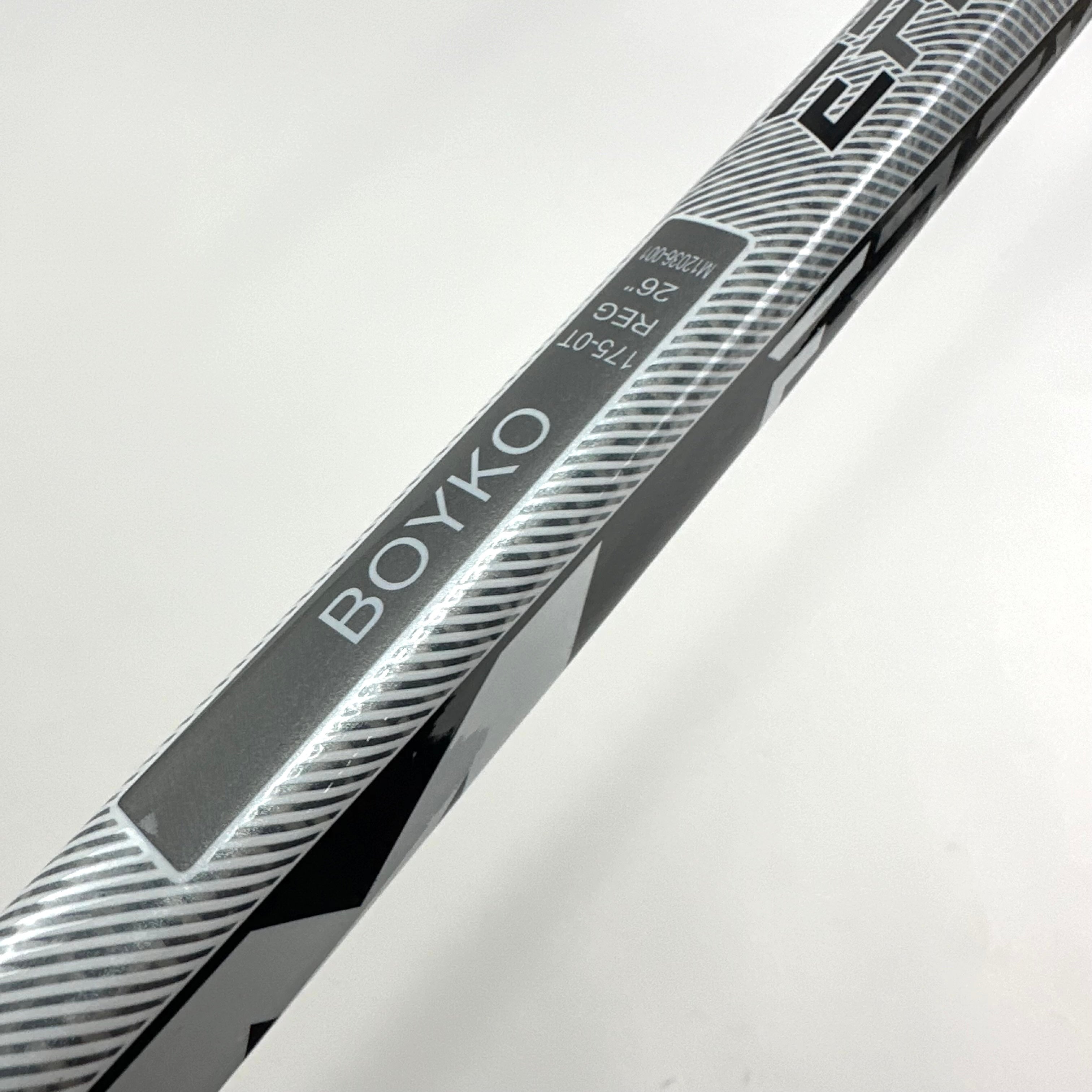 New Regular CCM EFlex 5 Pro Goalie Stick | Black Blue | 26" Paddle | Custom Curve | Boyko | M511 - Top Flight Hockey