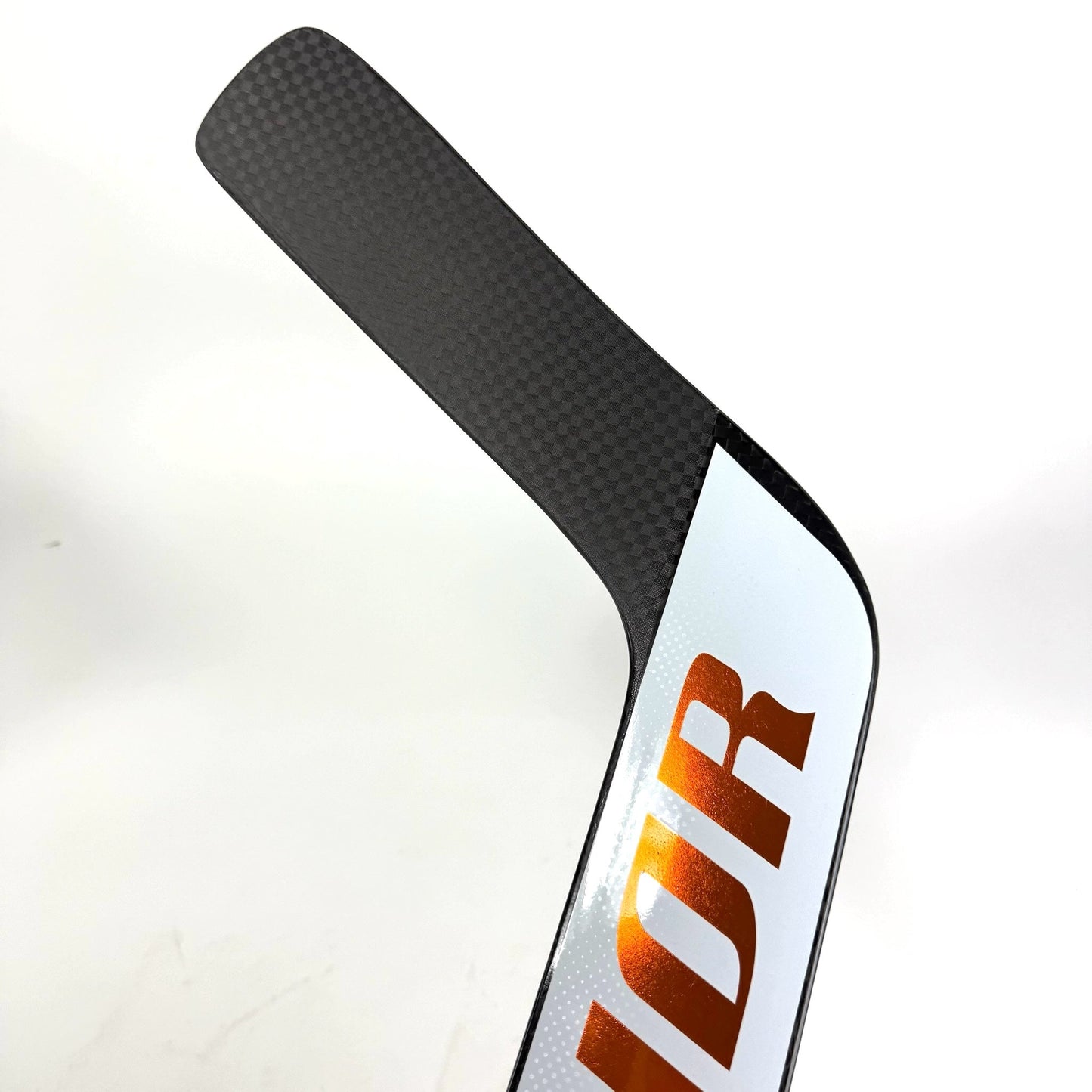 New Regular Orange Warrior Ritual V4 Goalie Stick | W31 Curve 26" Paddle | Brochu | R300