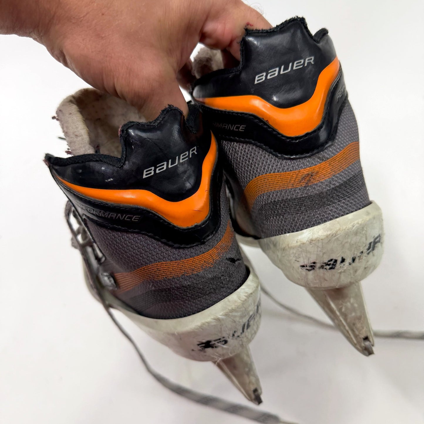 Used Bauer Performance Goalie Skates | Size youth 13 D | AB471