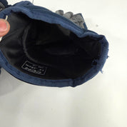 Used Navy CCM HG12 Gloves | 14" | D370