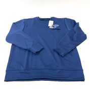 Brand New Player Issued St. Louis Blues Navy Adidas Crew Neck | X473 Medium - Top Flight Hockey