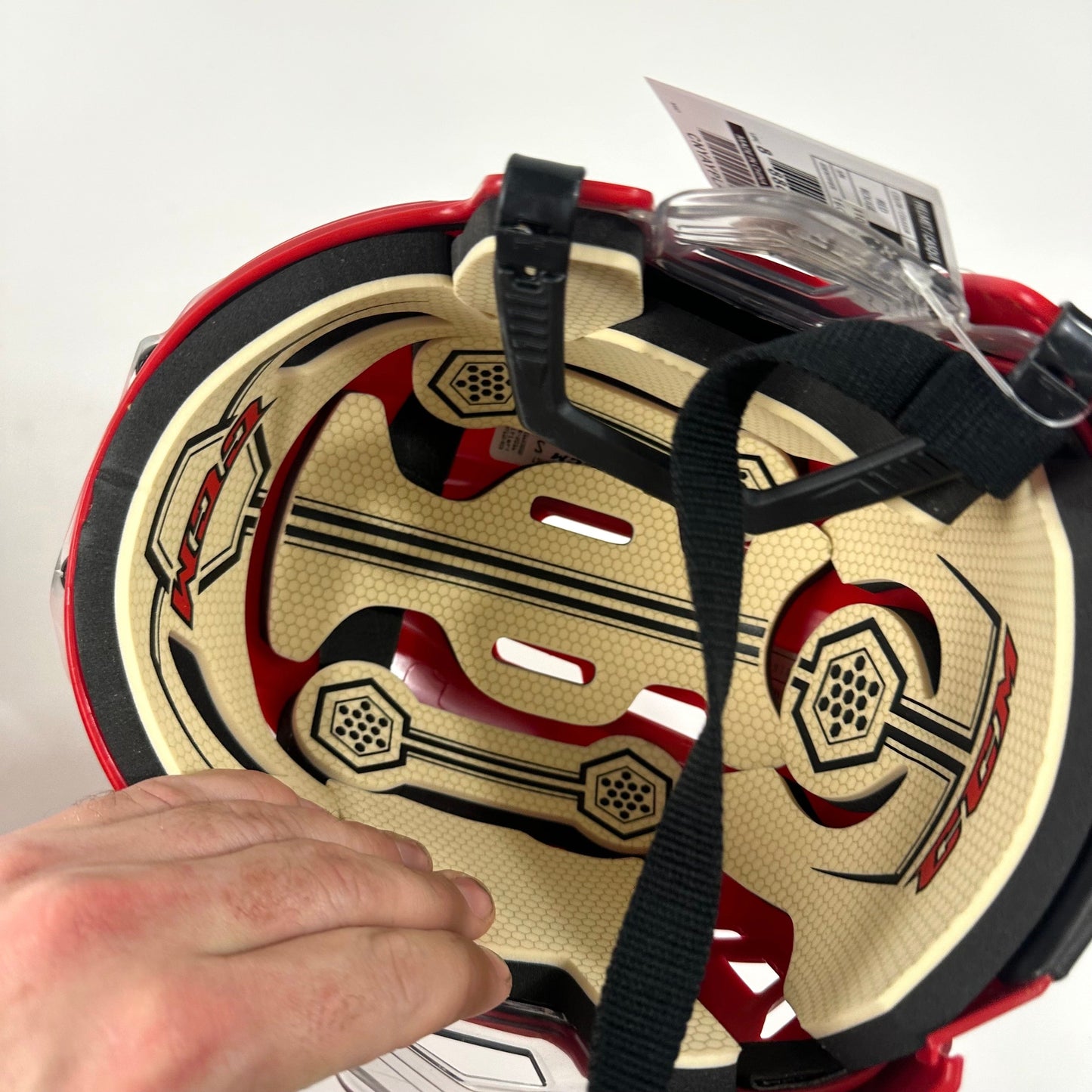 Brand New Resistance 110 Helmet In Box - Red - Small - #CCM369 - Top Flight Hockey