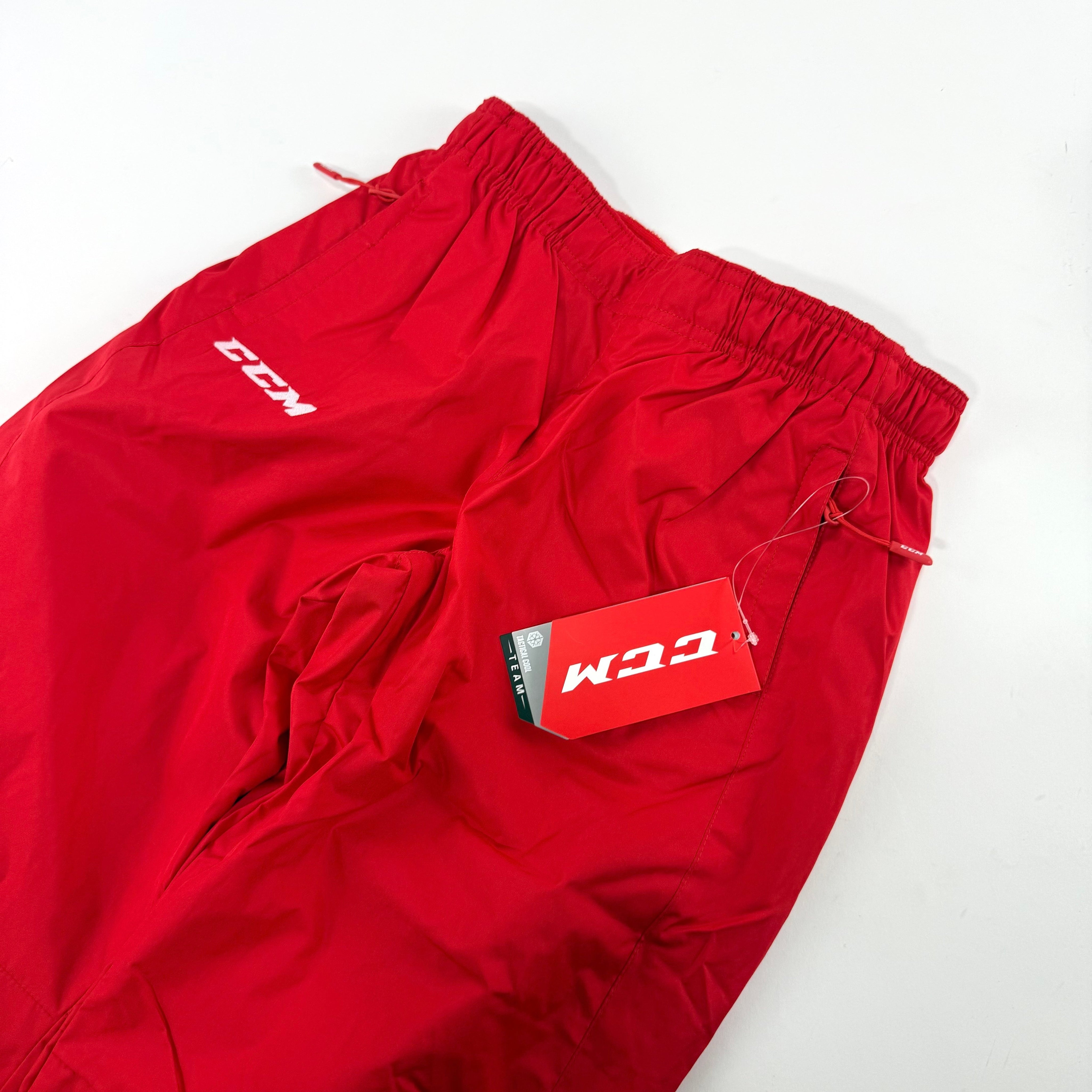 New Red CCM Youth Hockey Warm Up Pant | Youth M | #888600323619 - Top Flight Hockey