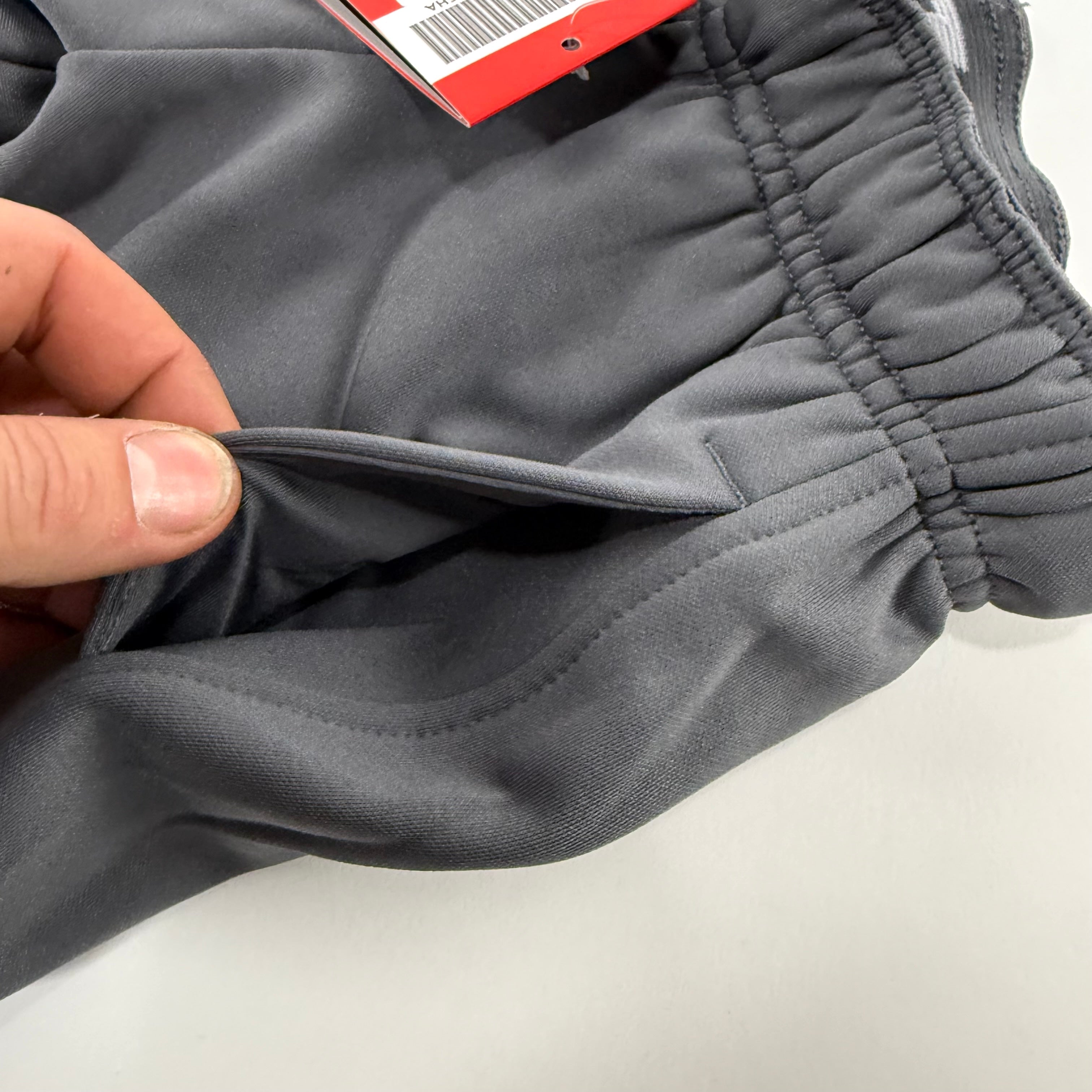 New Dark Grey CCM Youth Team Training Cuffed Pant | Youth XXS | #888600283715 - Top Flight Hockey