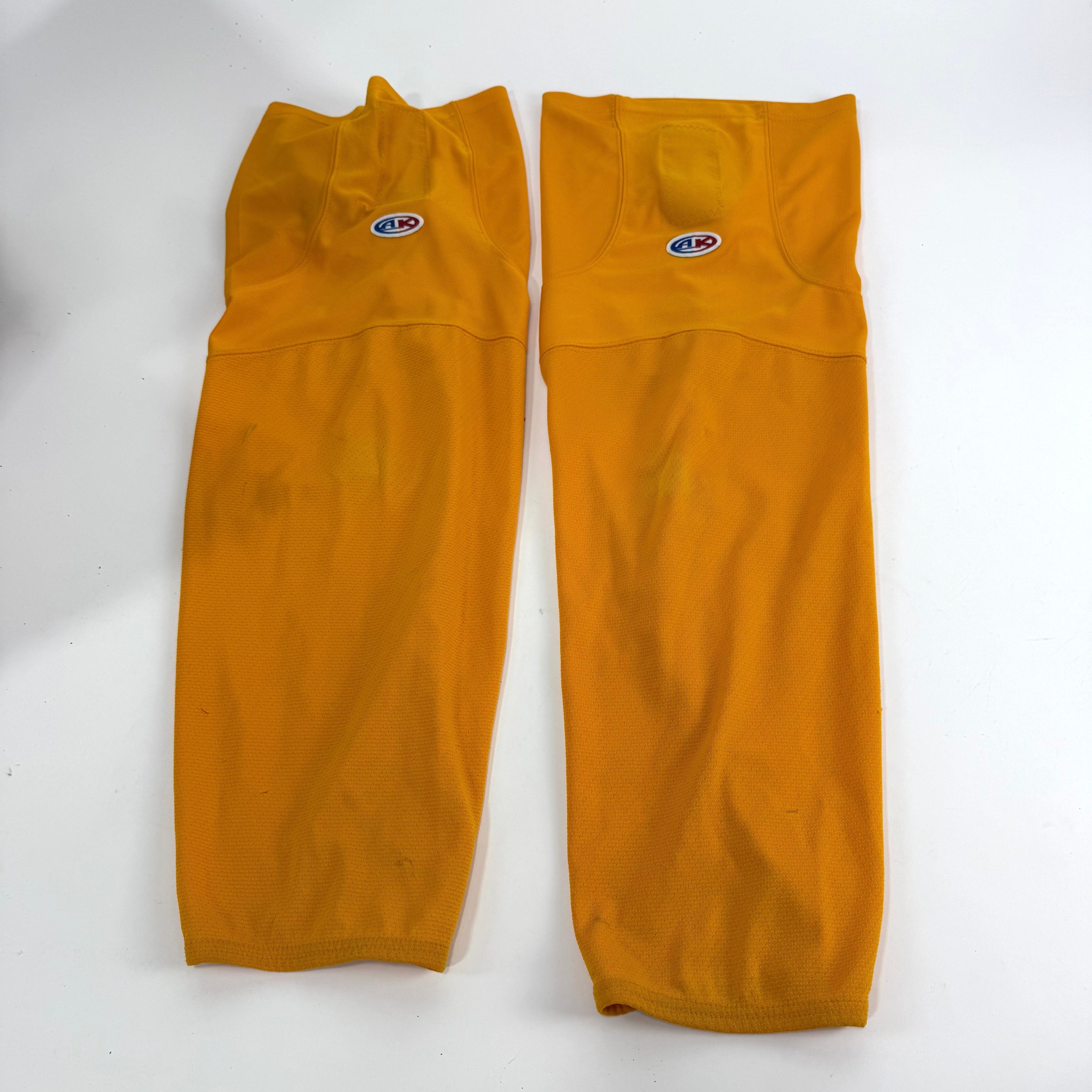 Used Yellow AK Practice Socks | Adult - Top Flight Hockey