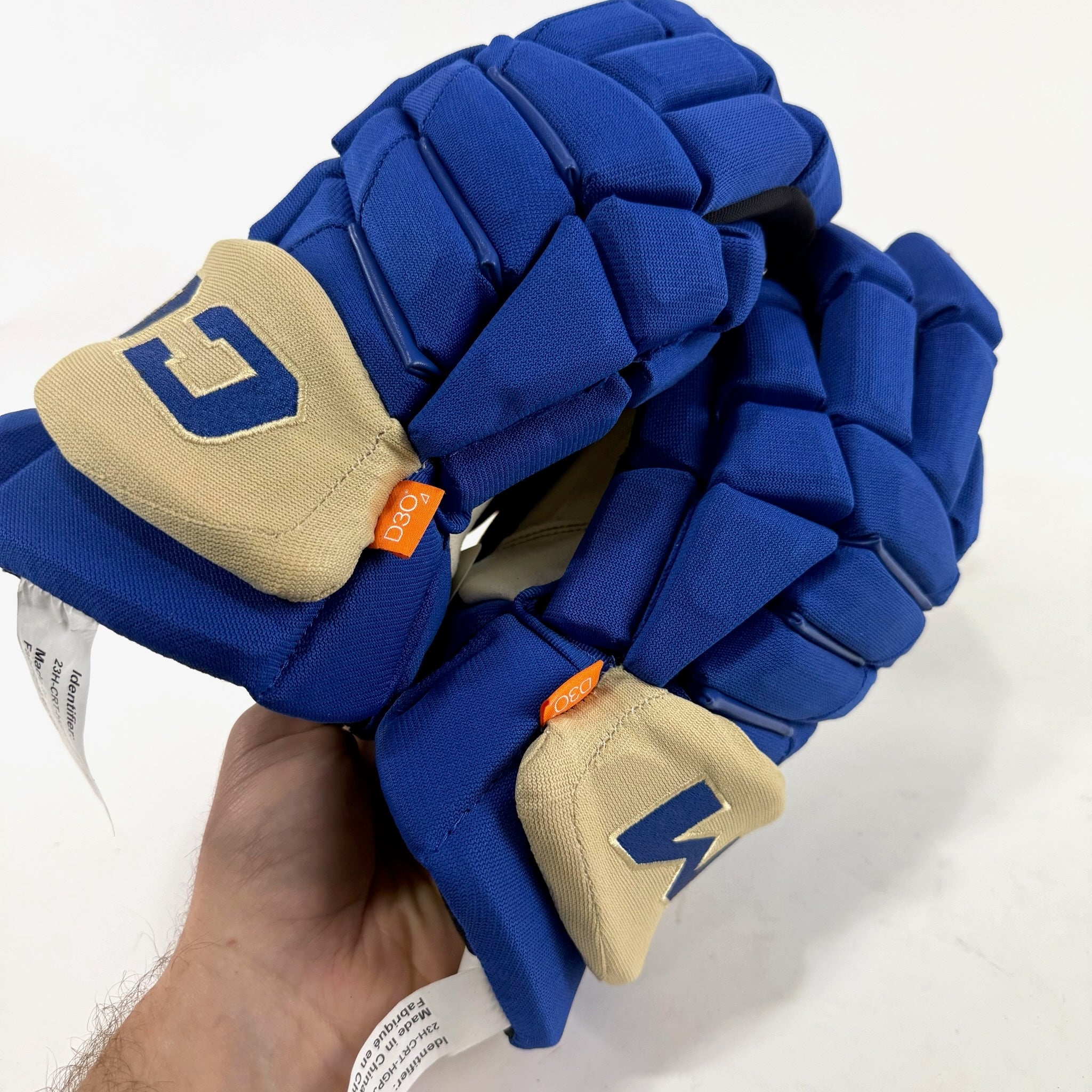 New STL Blues Heritage CCM Jetspeed Pro Gloves | 14" | D146 - Top Flight Hockey