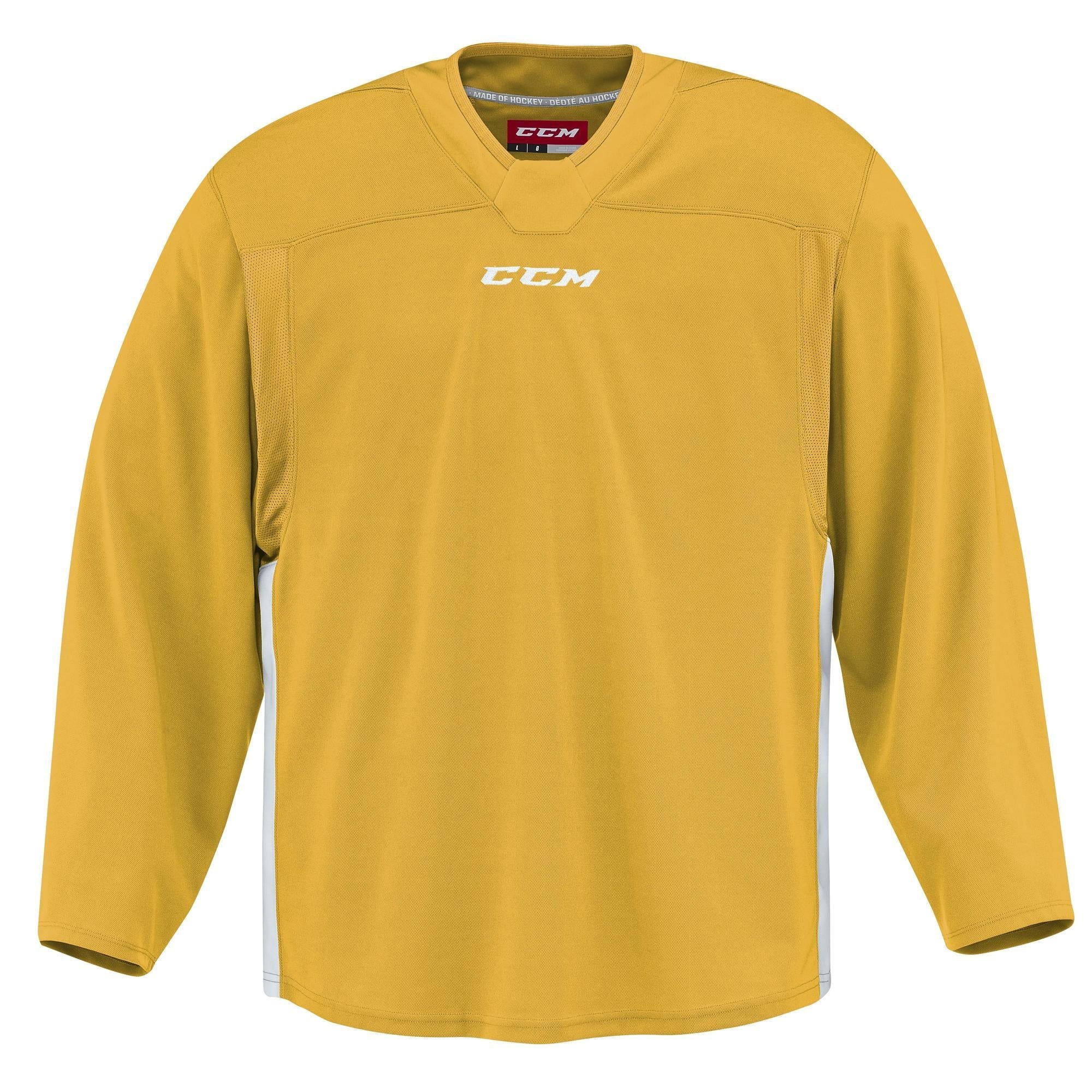 New CCM 6000 Series Quicklite Practice Jersey Sunflower | Senior XXL | #888600657776 - Top Flight Hockey