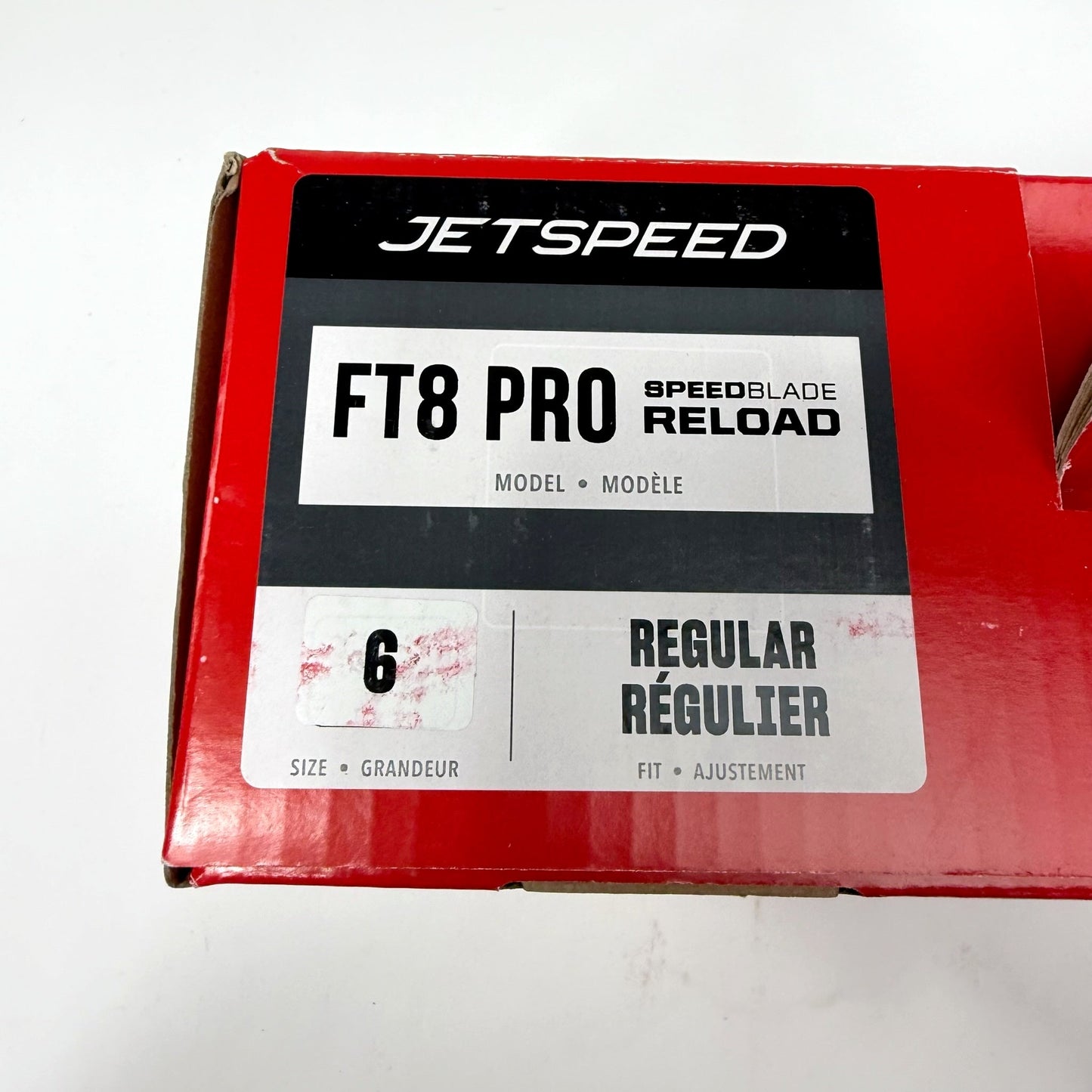 Brand New Total Custom CCM Jetspeed FT8 Pro Skates - Size 6 - Regular