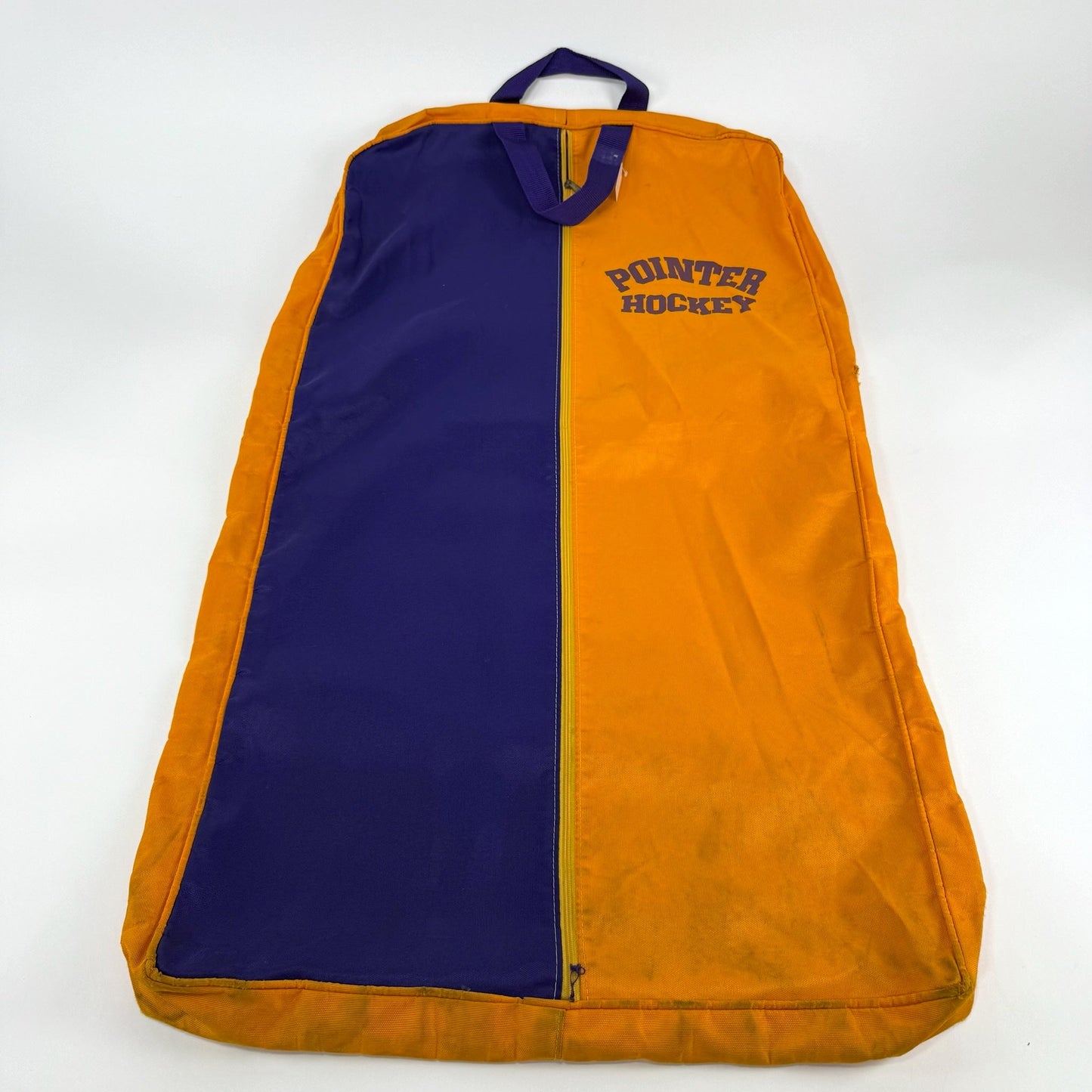 Used Yellow and Purple Pointers Hockey Jersey Bag | E354 - Top Flight Hockey