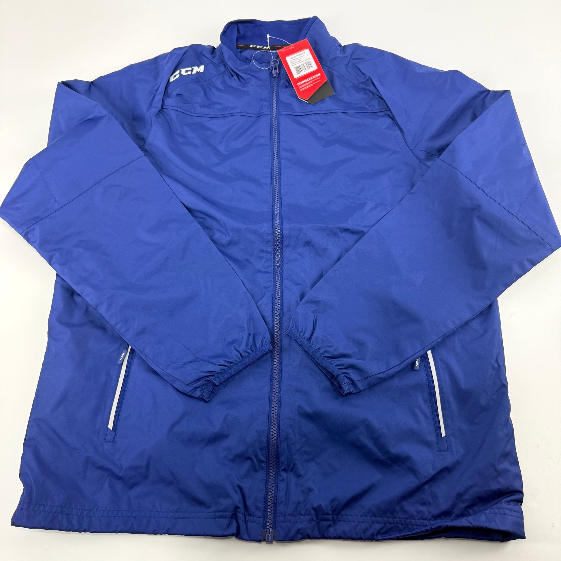 New Royal Blue CCM Adult Light Weight Rink Suit Jacket | Senior M | #888600282114 - Top Flight Hockey