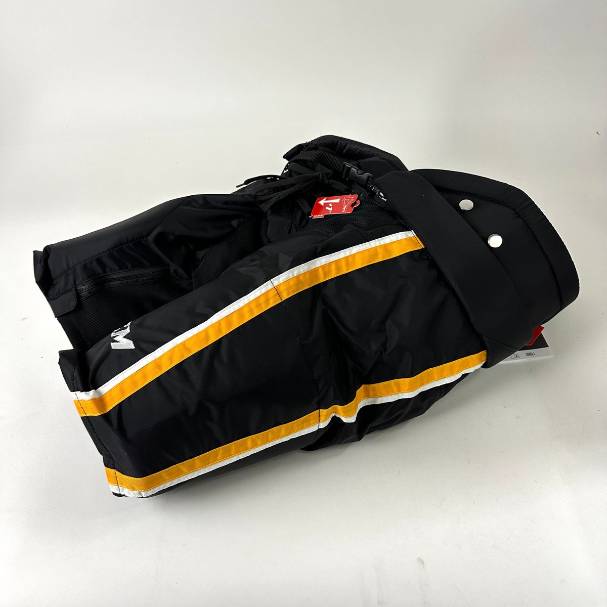 Brand New CCM HPTKXP Pro Pants - Third Calgary Flames - L+1 - Top Flight Hockey