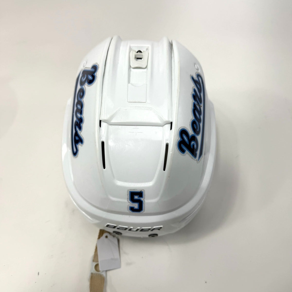 Used White Bauer Re-akt 85 Helmet | Medium | AB172 - Top Flight Hockey