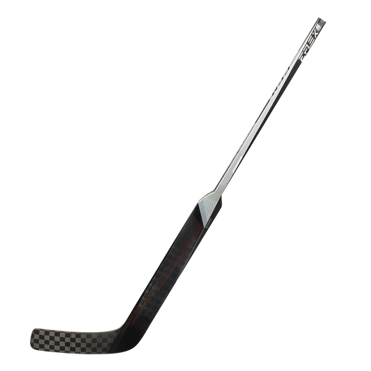 New Full Right CCM Black/White E Flex 5 Pro Goalie Stick | P4 Curve 26" | #191520207410 - Top Flight Hockey