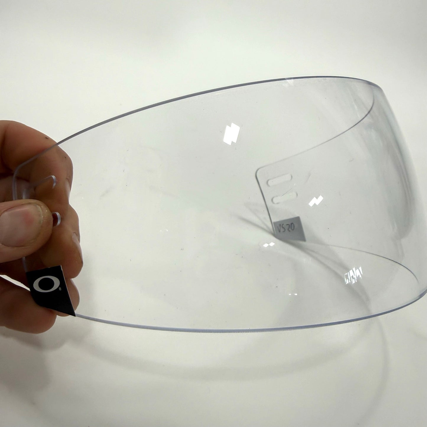 Used Pro Stock Oakley Straight Cut Visor | #VS20 - Top Flight Hockey