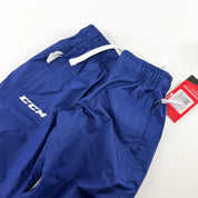 New Royal Blue CCM Youth Hockey Warm Up Pant | Youth XS | #888600323596 - Top Flight Hockey