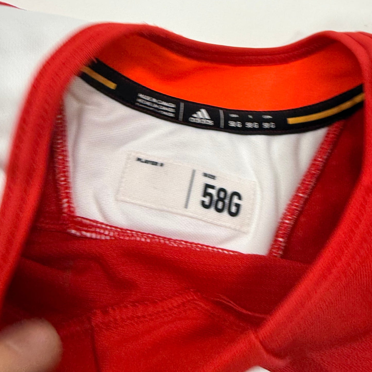 Used Red Chicago Blackhawks Adidas MIC Practice Jersey | Size 58G | Weeks #60