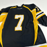 Used Adrian College Black Harrow Mens Game Jersey | Size XL | #7