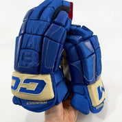 New STL Blues Heritage CCM HGCL Pro Gloves | 14" | Perunovic | D152 - Top Flight Hockey