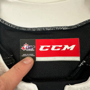 Brand New Black and Red CCM OHL MIC Game Jersey - Size 52