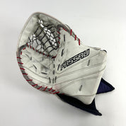 Used White Passau Goalie Glove | Full Right | 580 Break