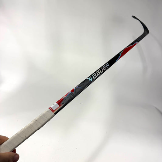 Used Right Red Bauer Flylite | 55 Flex Pastrnak Pro Curve Grip | AB702