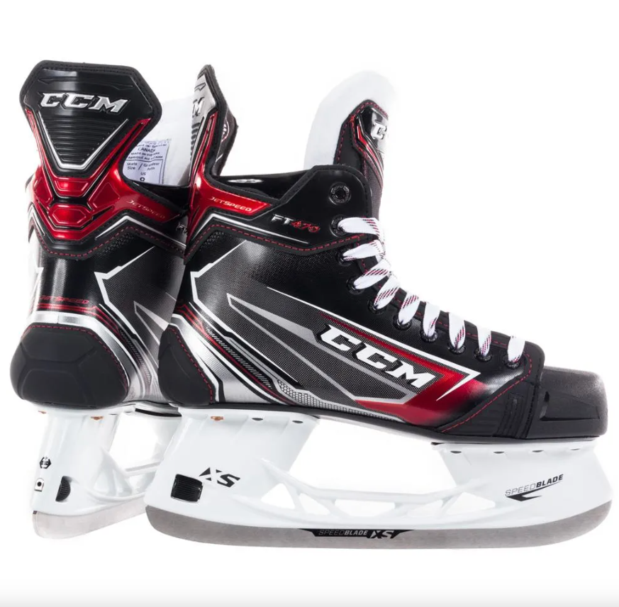 New Junior CCM JetSpeed FT470 Hockey Skates 4.5 EE