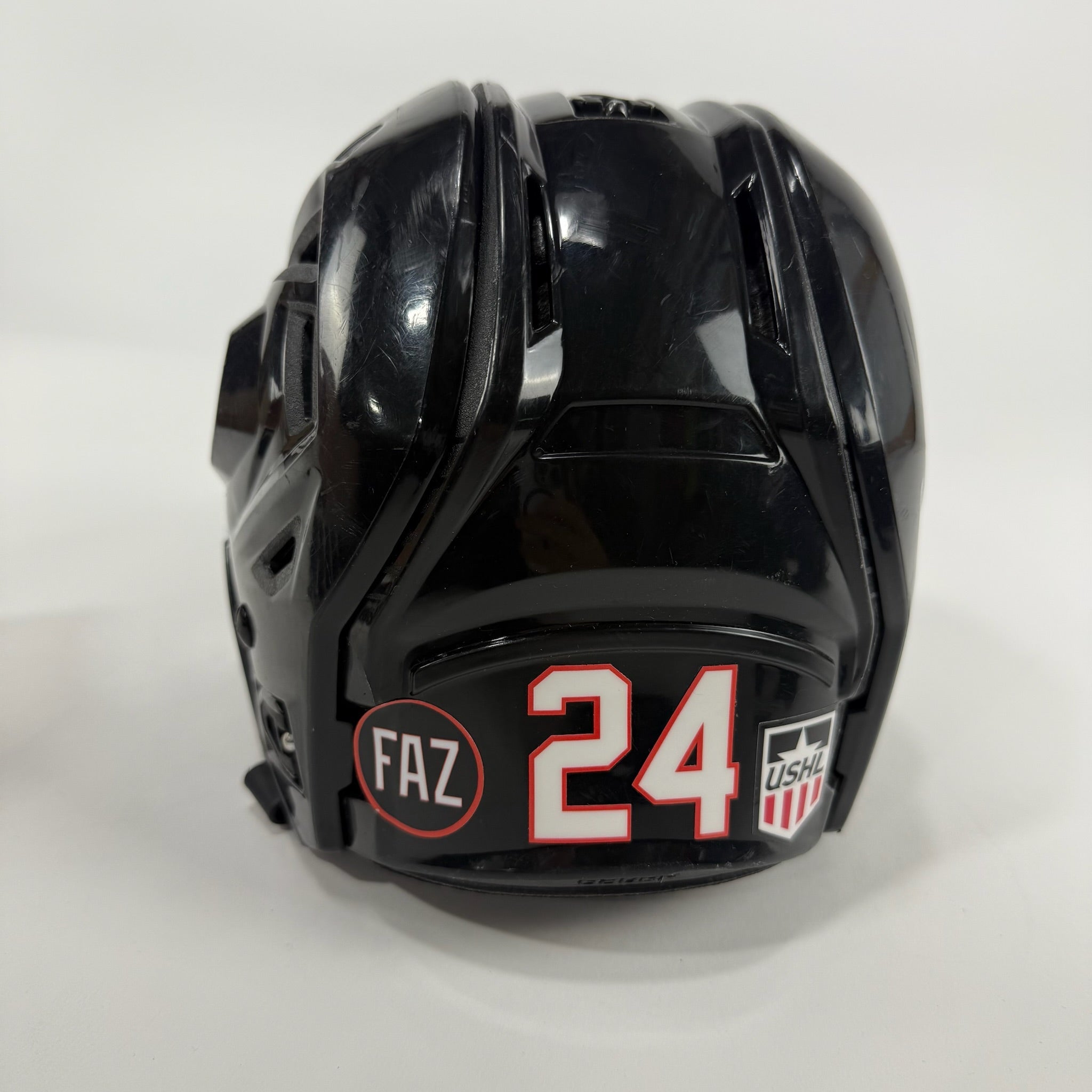 Used Black Chicago Steel Bauer Re-akt 150 Pro VN Helmet | SR S | R595 - Top Flight Hockey