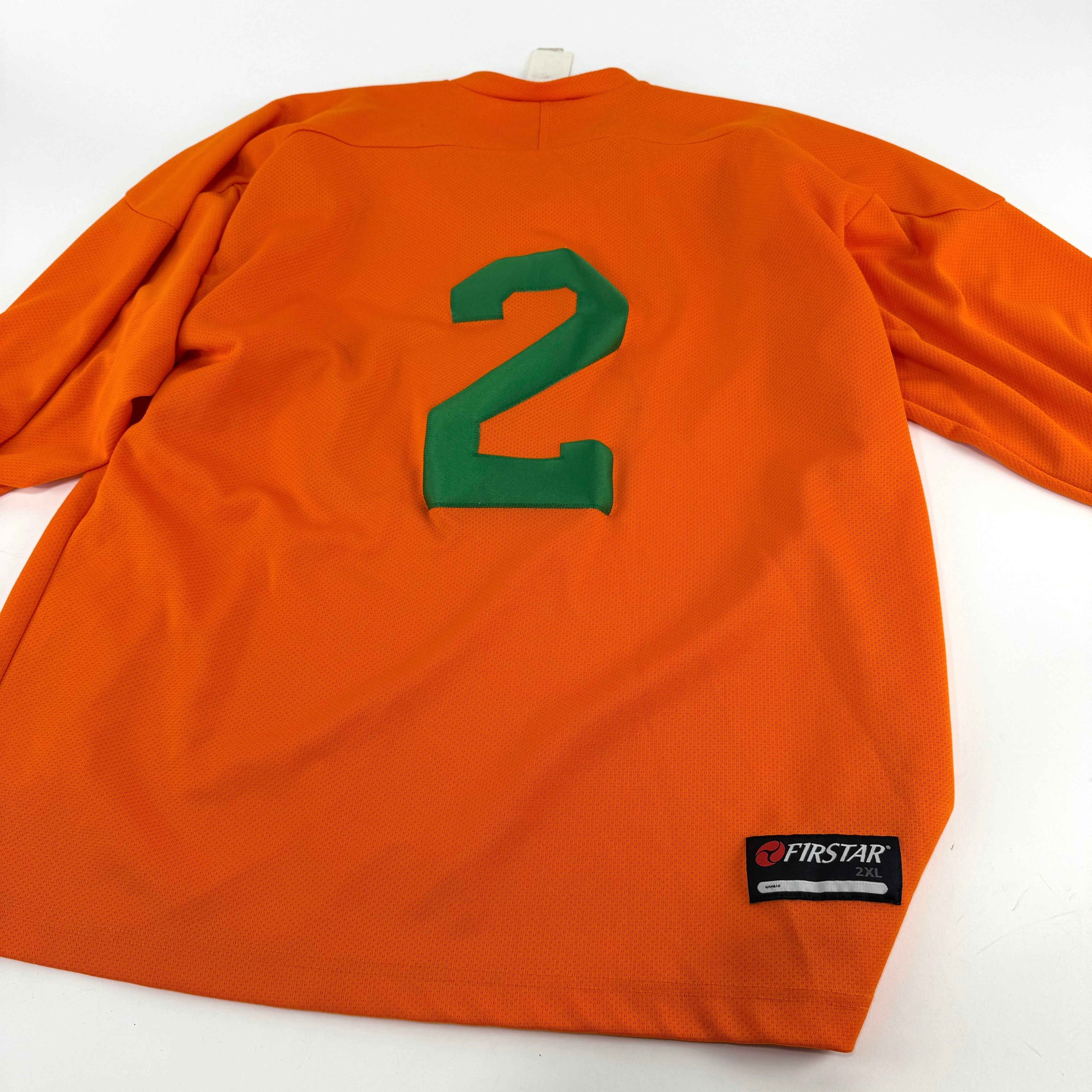 Used Orange Shamrock Practice Jersey | XXL | U180 - Top Flight Hockey