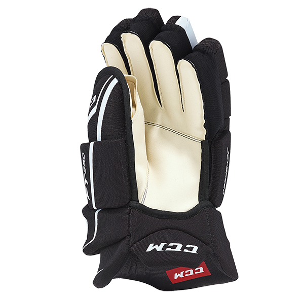 New CCM Black Jetspeed FT350 Gloves | 15" | #888600702476 - Top Flight Hockey