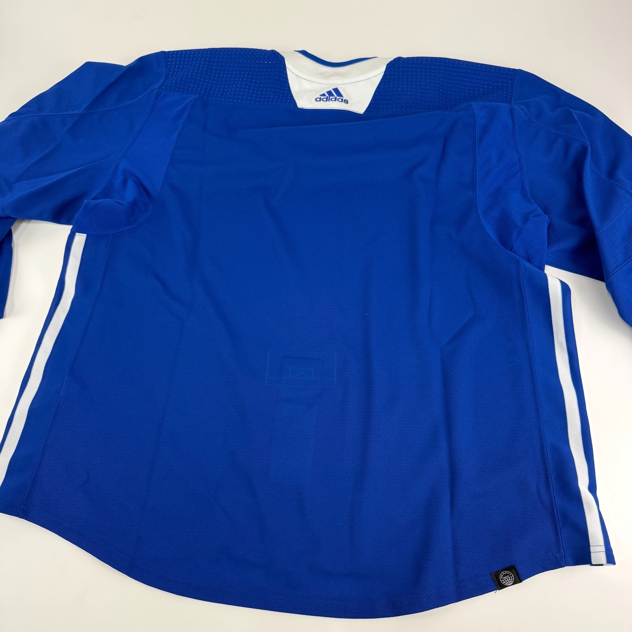 Brand New MIC PrimeGreen Royal Blue Adidas Practice Jersey - Size 60 - Top Flight Hockey