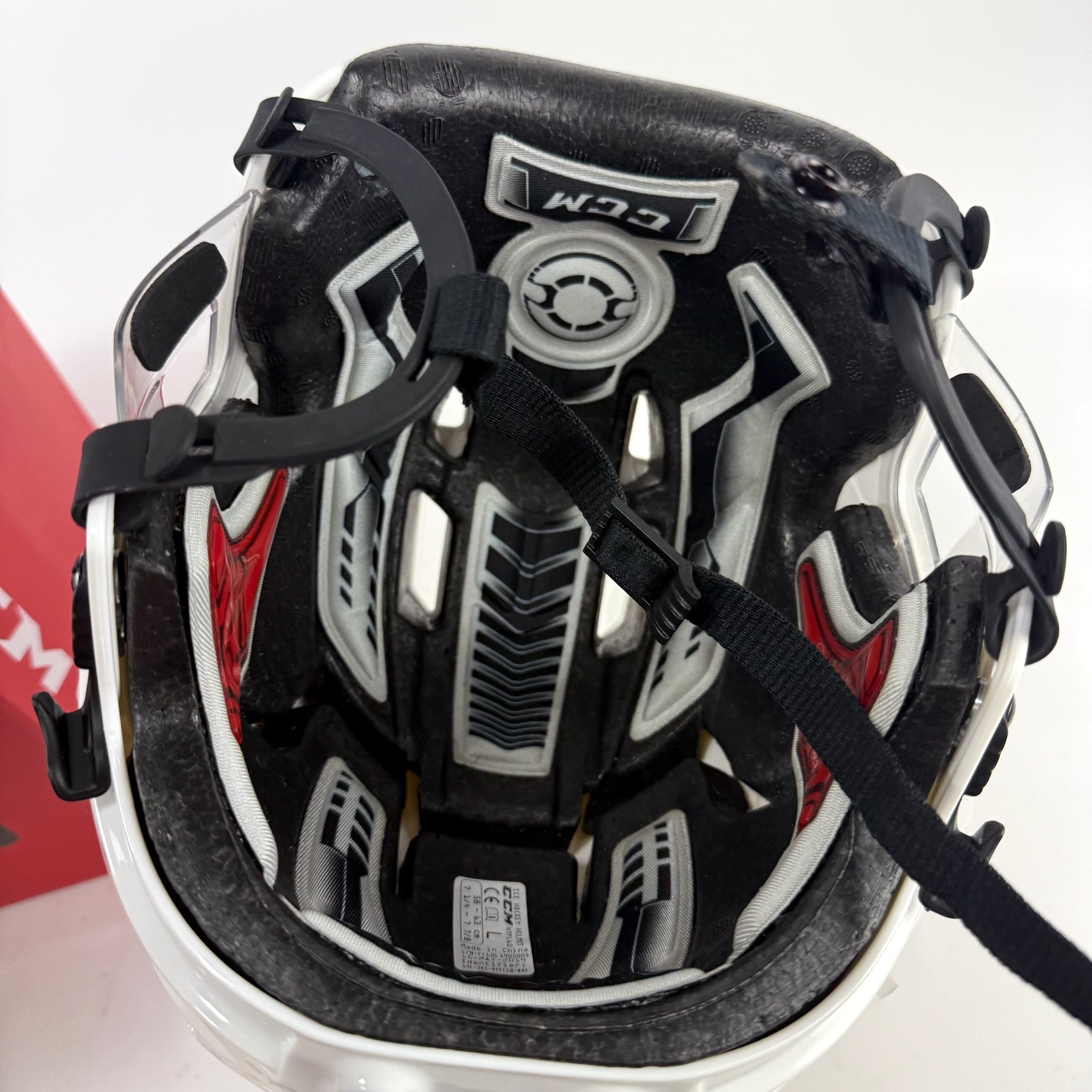 New White CCM FL 60 Combo | Large - Top Flight Hockey