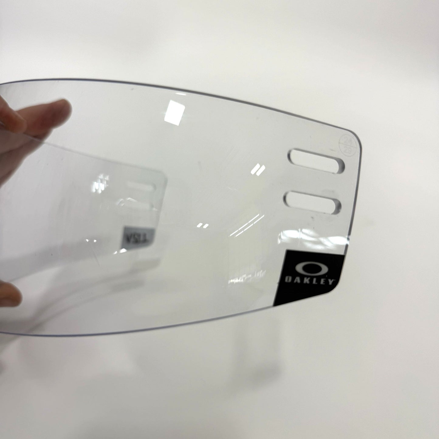 Used Pro Stock Oakley Straight Cut Visor | #VS11