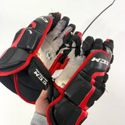 Used Blackhawks CCM HGCL Gloves 14" | L374 - Top Flight Hockey