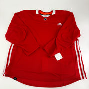 Brand New MIC Red Adidas PRIMEGREEN Practice Jersey - Size 58 - Top Flight Hockey